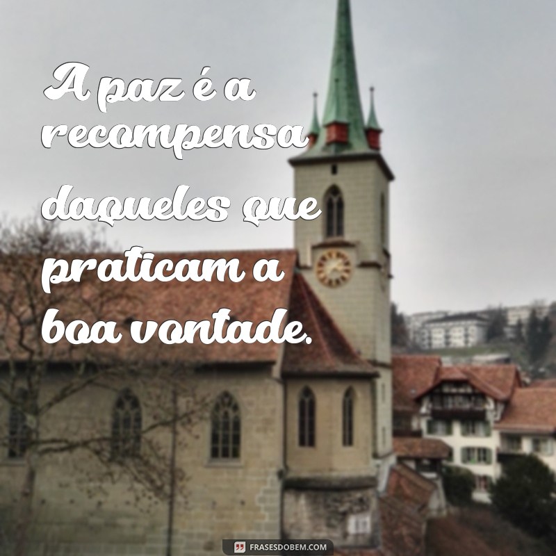 Como Promover a Paz na Terra: Um Chamado aos Homens de Boa Vontade 