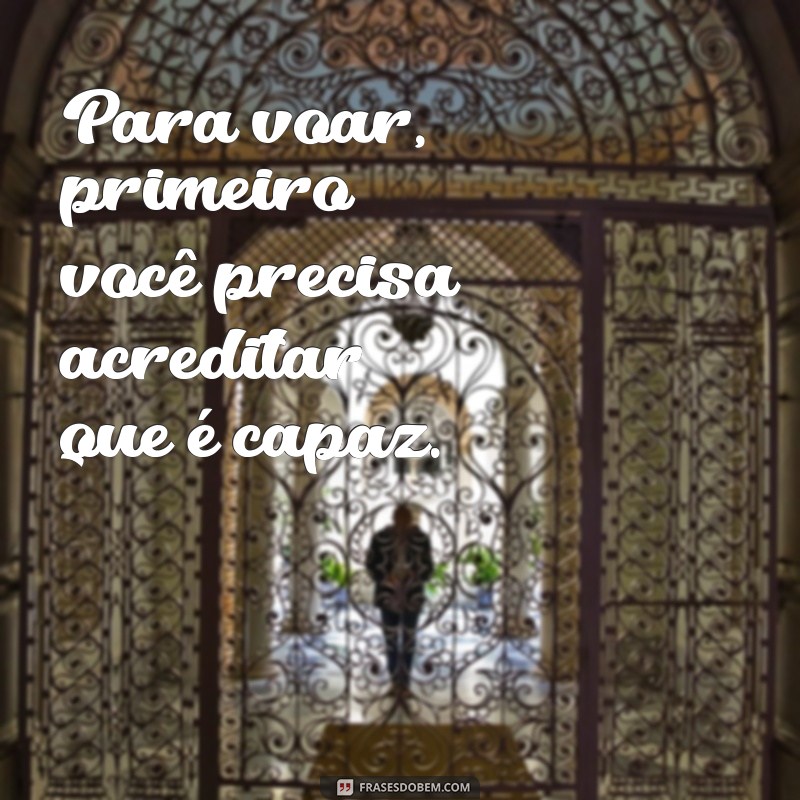 Frases Inspiradoras sobre Voar: Liberdade e Sonhos nas Palavras 