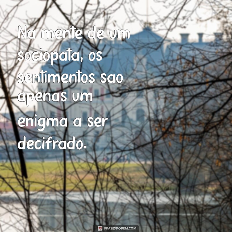 Entendendo o Sociopata: Características, Comportamentos e Como Identificá-lo 