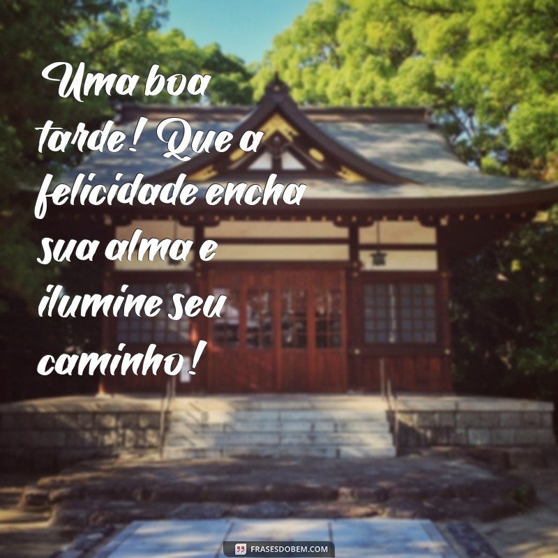 Frases Criativas de Boa Tarde para WhatsApp: Encante Seus Contatos! 