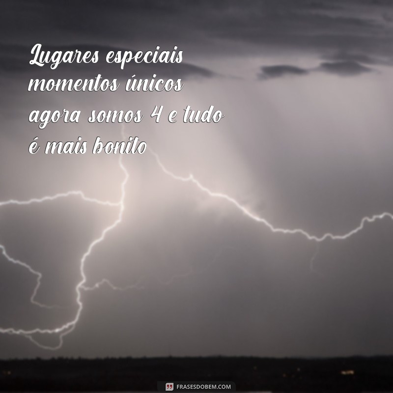 Celebrando a Chegada do Quarto Membro: Mensagens Inspiradoras para Famílias 