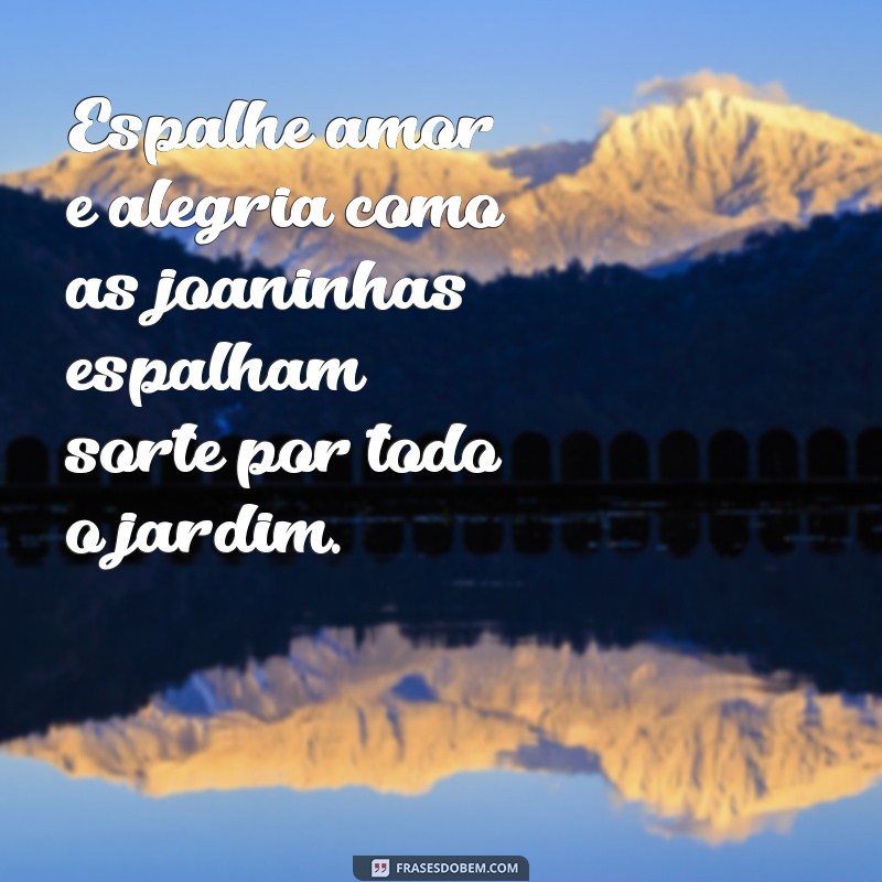 Encante-se com as Melhores Frases de Joaninha para Inspirar e Divertir 