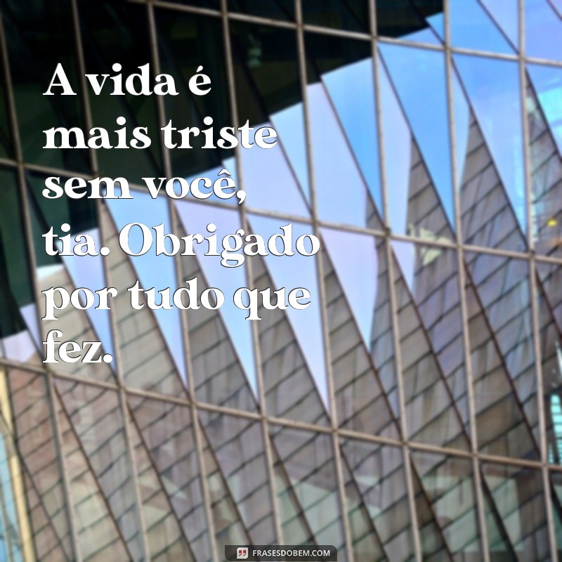 Como Lidar com o Luto: Reflexões sobre a Perda de uma Tia Querida 