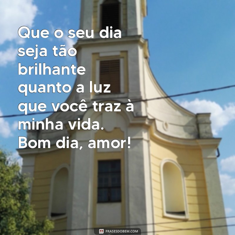 Frases de Bom Dia Carinhosas para Encantar Sua Namorada 