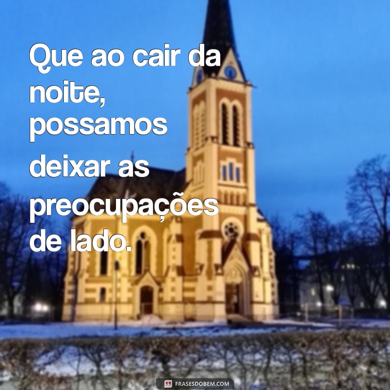 Encontre a Serenidade: Frases para Uma Noite de Paz e Reflexão 