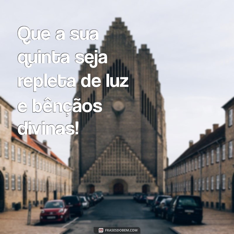 quinta abençoada por deus Que a sua quinta seja repleta de luz e bênçãos divinas!