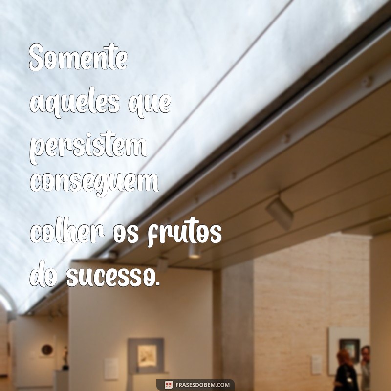 Frases Motivacionais sobre Persistência: Inspire-se a Nunca Desistir 