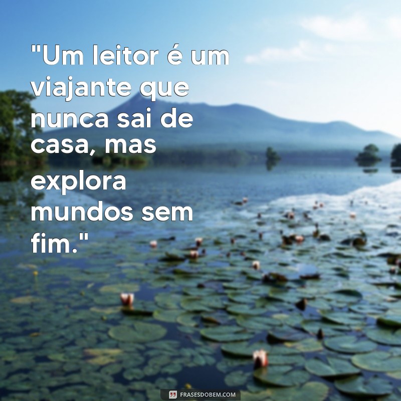 frases sobre leitores 