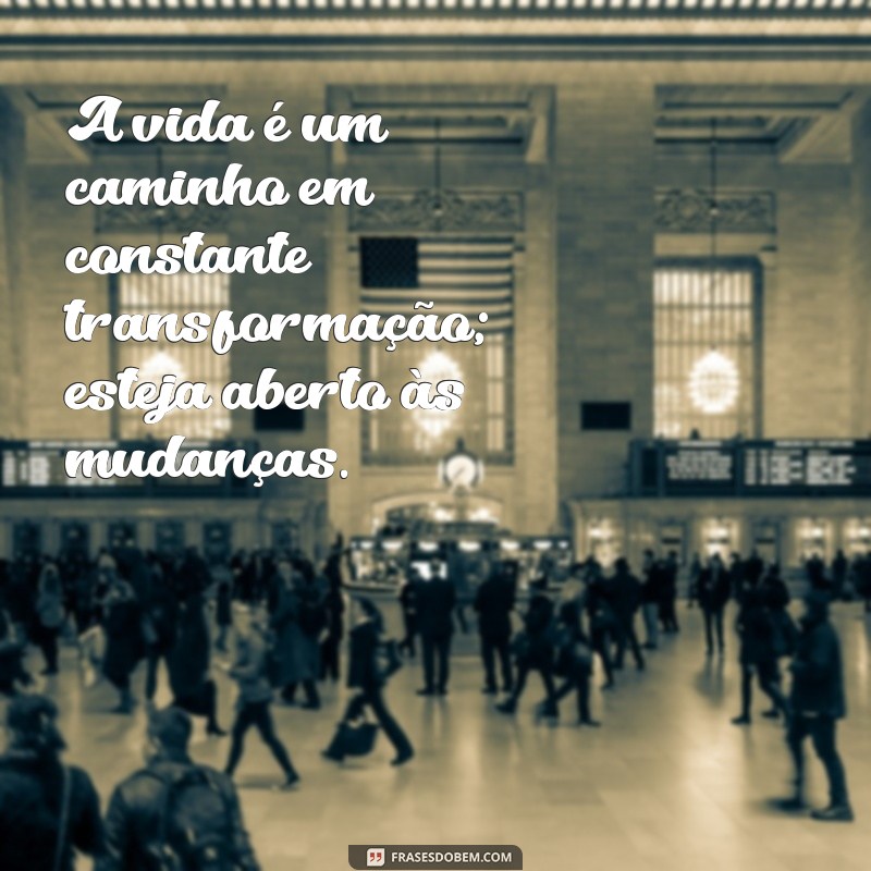 Descubra Inspirações: Frases Motivacionais Sobre o Caminho da Vida 