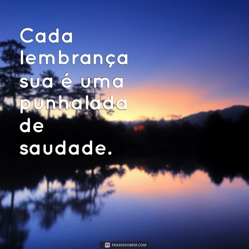 Saudade: Como Lidar com a Dor da Falta de Alguém Especial 