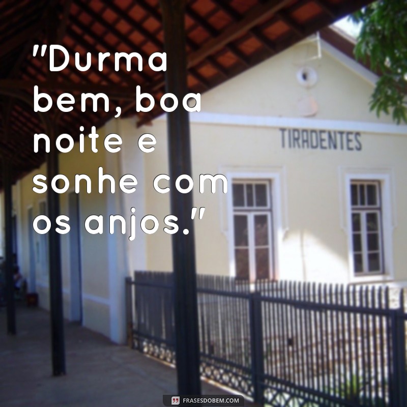 frases durma bem boa noite 