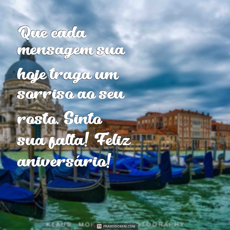 Mensagens de Aniversário para Namorado Distante: Surpreenda Mesmo a Distância! 