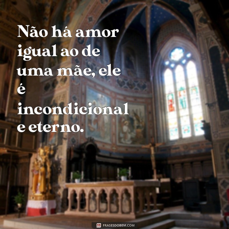 Amor Incondicional: A Beleza do Amor de Mãe 