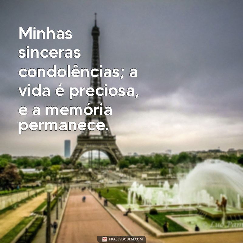 Como Expressar Minhas Sinceras Condolências de Forma Sensível e Respeitosa 