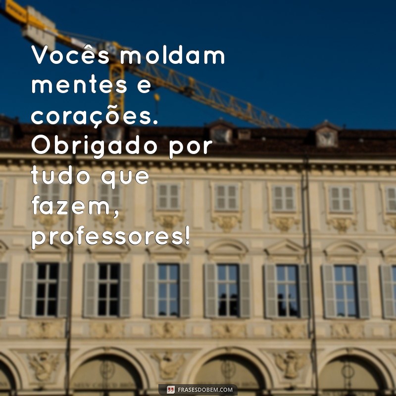 Mensagens Inspiradoras para o Dia dos Professores: Celebre com Palavras 