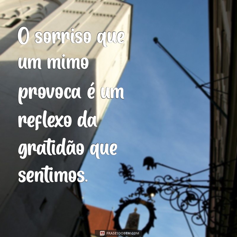 As Melhores Frases para Celebrar Mimos Recebidos com Amor 