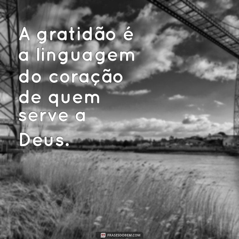 Frases Inspiradoras para Servir a Deus com Fé e Dedicação 