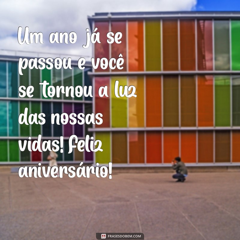 Frases Lindas de Aniversário para Afilhada de 1 Ano: Celebre com Amor! 