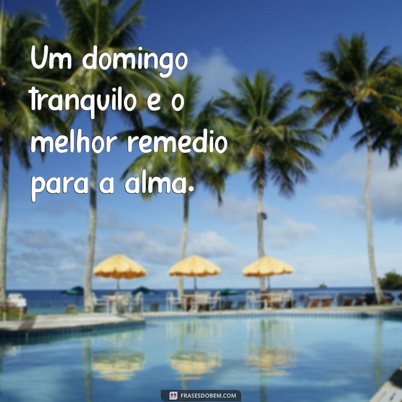 Frases Inspiradoras para um Bom Domingo: Comece sua Semana com Positividade 