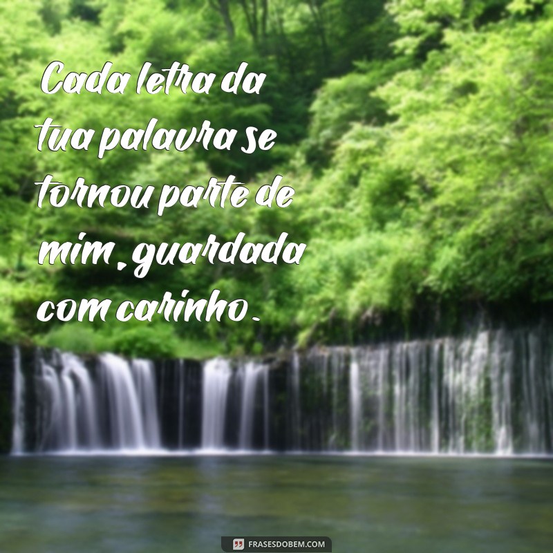 Como Guardar Palavras no Coração: Reflexões sobre Amor e Memórias 