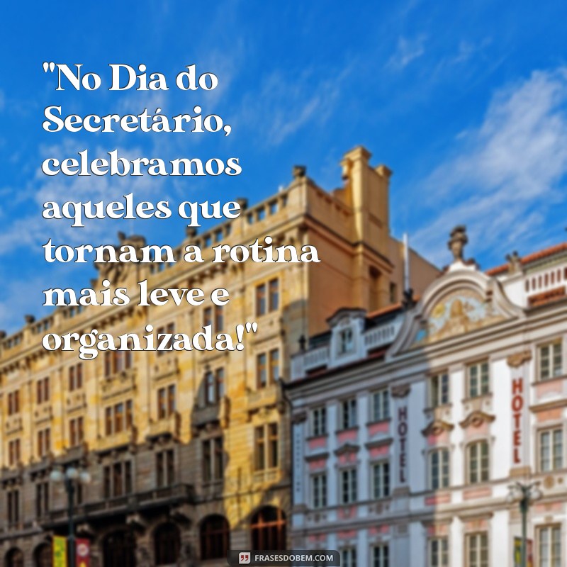 dia do secretario 