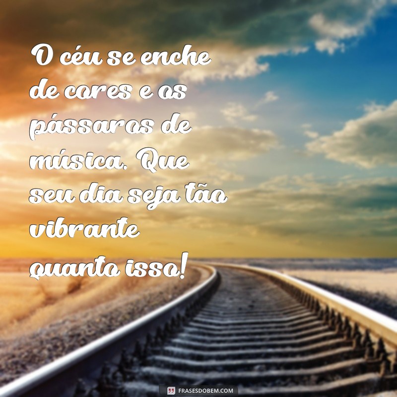 Mensagens Inspiradoras de Bom Dia com Passarinhos: Comece o Dia com Alegria! 