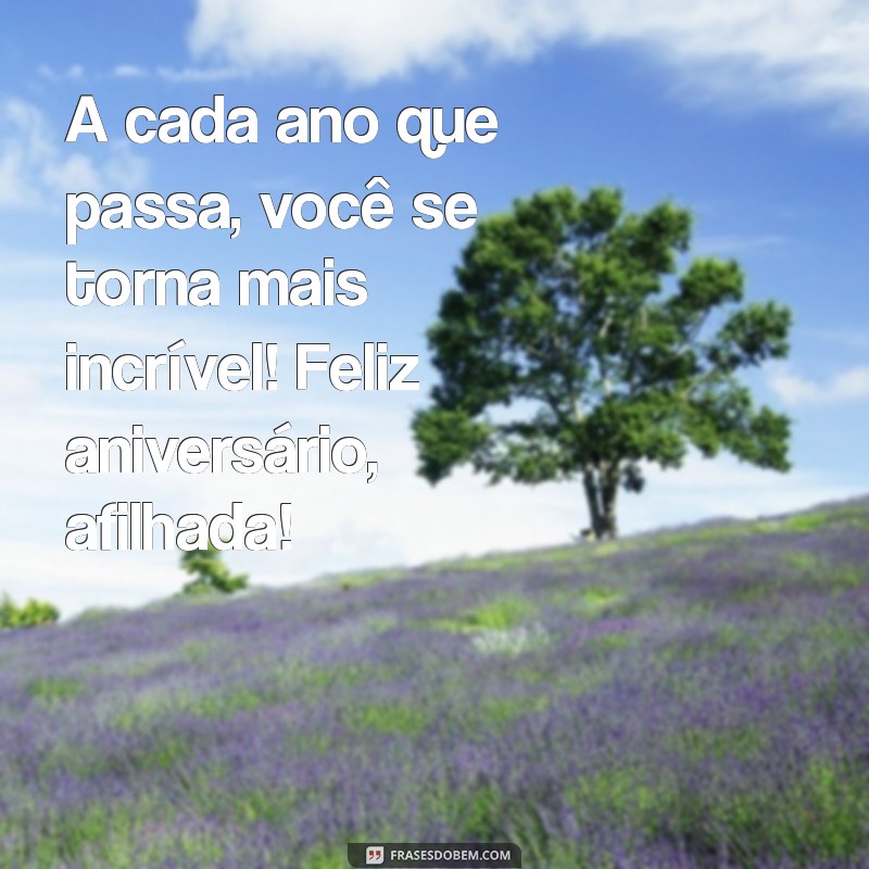 Mensagens Incríveis de Feliz Aniversário para Afilhadas: Celebre com Amor! 