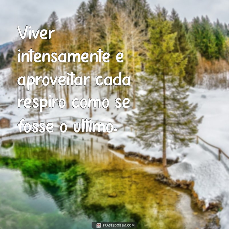 Frases Inspiradoras para Viver a Vida Plenamente 