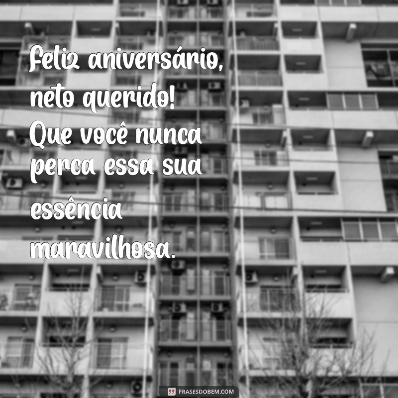 Mensagens de Aniversário para Neto: Celebre com Amor e Alegria! 