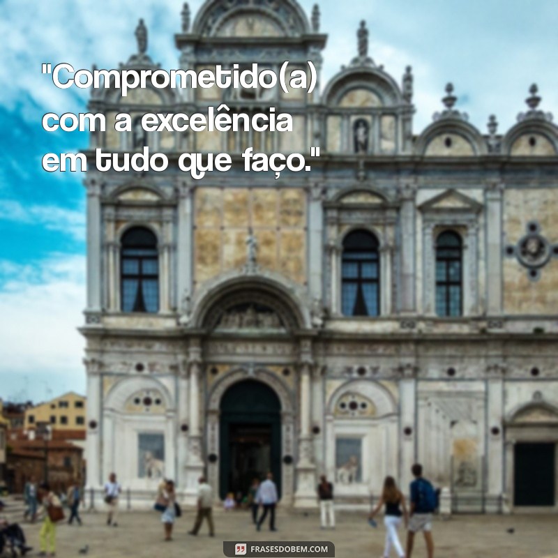 frases boa para colocar no currículo 