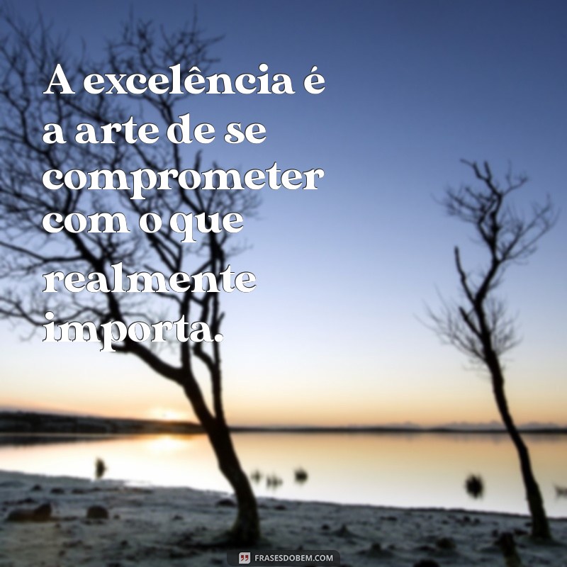 Frases Inspiradoras sobre Excelência: Transforme sua Mentalidade e Alcance o Sucesso 