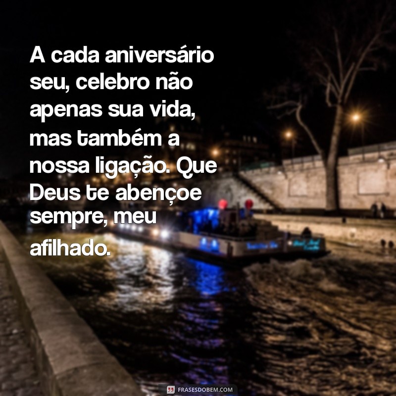 Mensagem Emocionante de Padrinho para Afilhado: Inspire-se com Nossas Frases! 