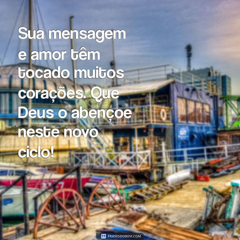 Mensagens Inspiradoras de Parabéns para Pastores: Celebre com Amor e Gratidão 