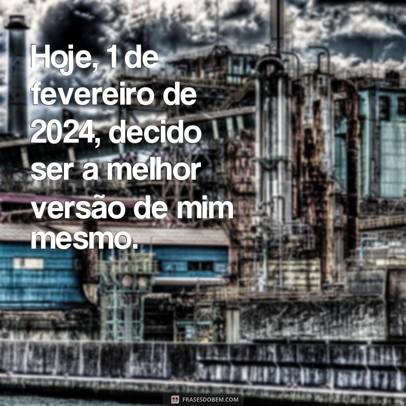 Descubra as melhores frases para o dia 1 de fevereiro de 2024: inspire-se! 