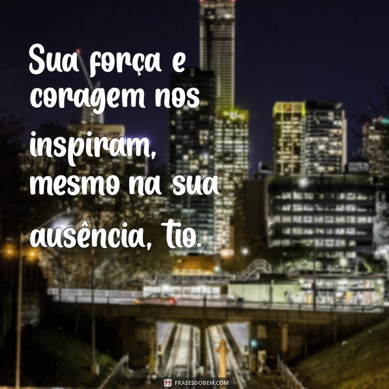 Como Lidar com o Luto: Mensagens de Conforto para a Perda de um Tio 