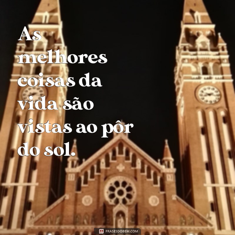 Frases Inspiradoras para Legendar Suas Fotos de Pôr do Sol 