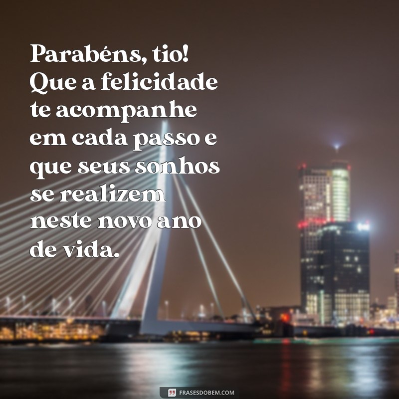 Mensagens de Aniversário para Tio: Ideias Criativas e Emocionantes 