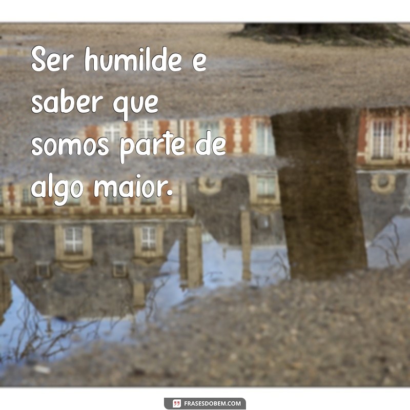 20 Frases Inspiradoras sobre a Humildade para Refletir e Praticar 