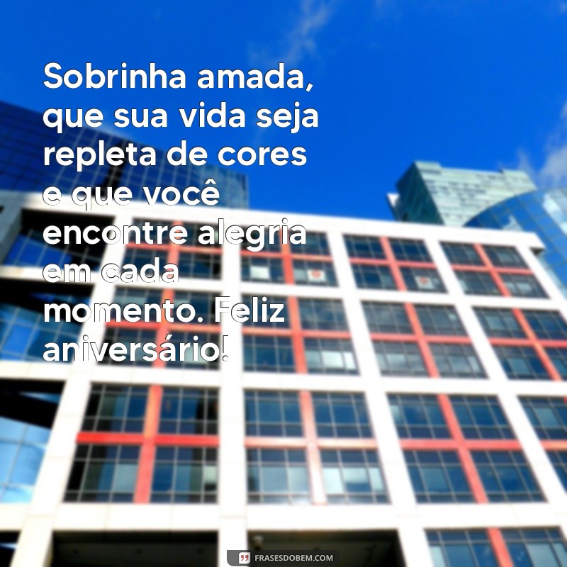 Mensagens Emocionantes de Aniversário para Sobrinha: Celebre com Amor! 