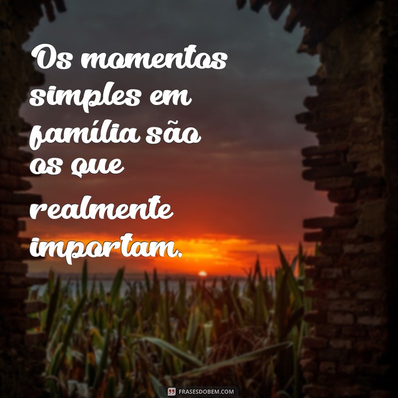 Frases Inspiradoras para Celebrar o Amor e a União Familiar 