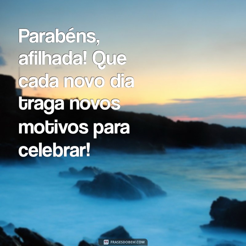 Mensagem Especial de Parabéns para Minha Afilhada Linda: Celebre com Amor! 