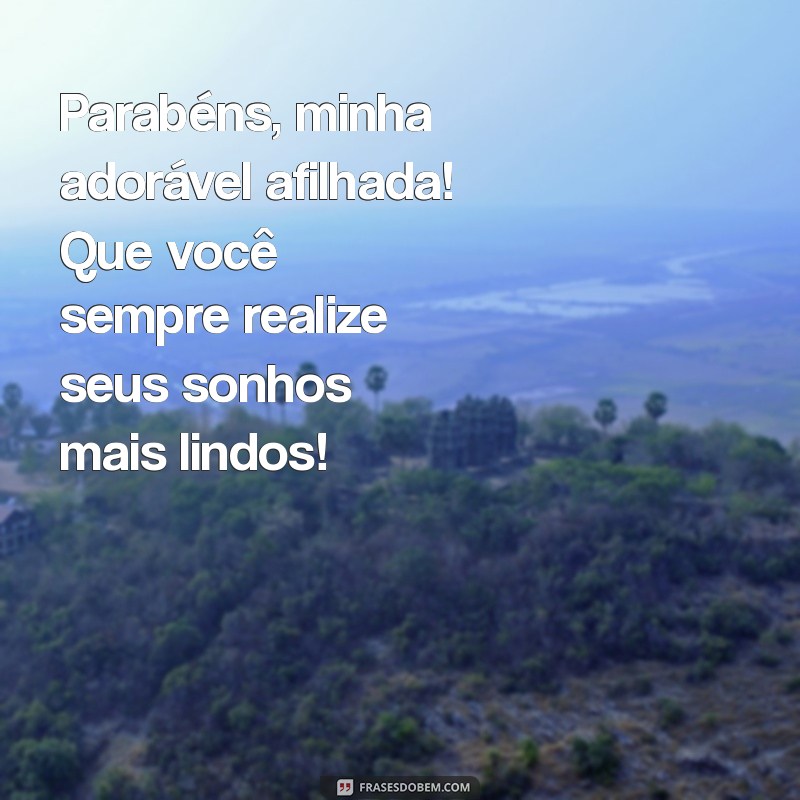 Mensagem Especial de Parabéns para Minha Afilhada Linda: Celebre com Amor! 