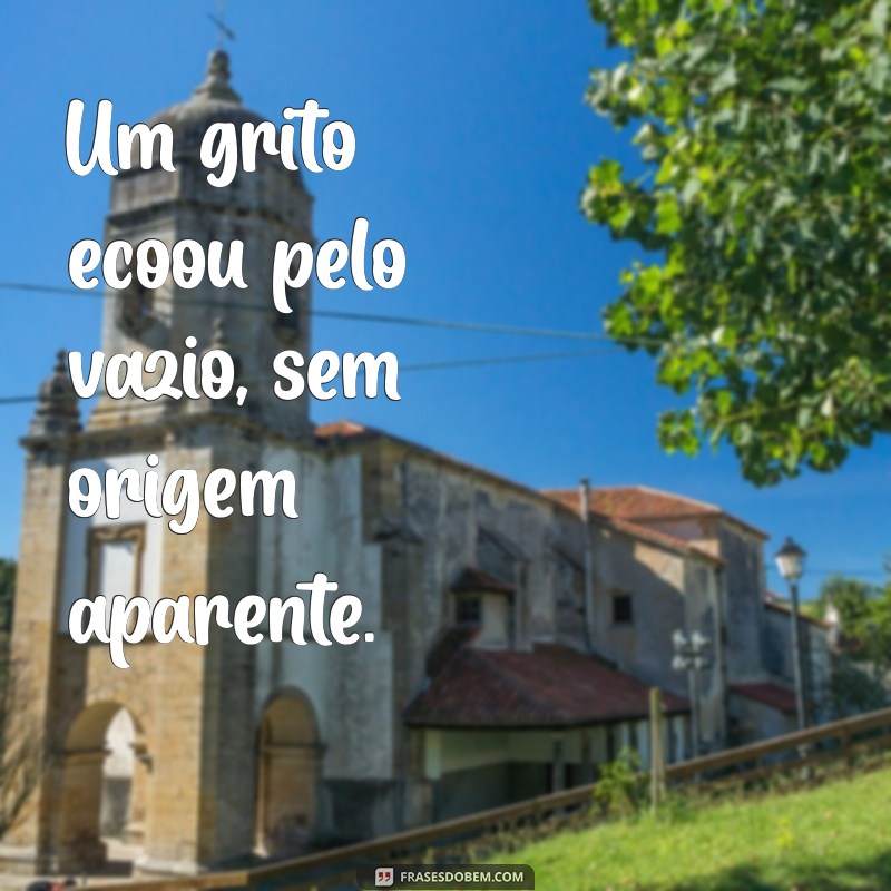 As Melhores Frases de Suspense para Instigar e Cativar 