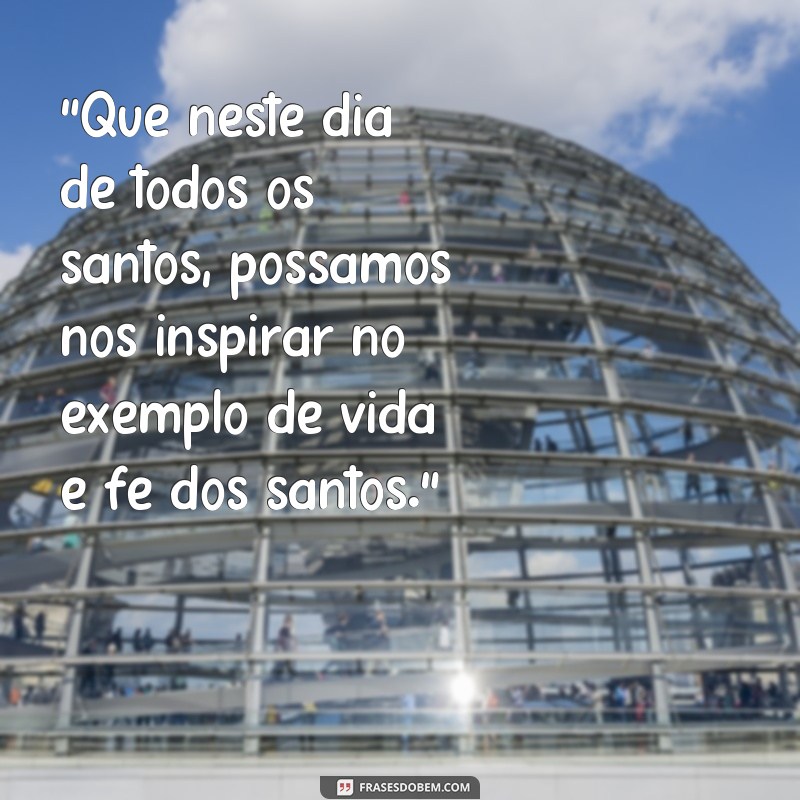 dia de todos os santos frases 