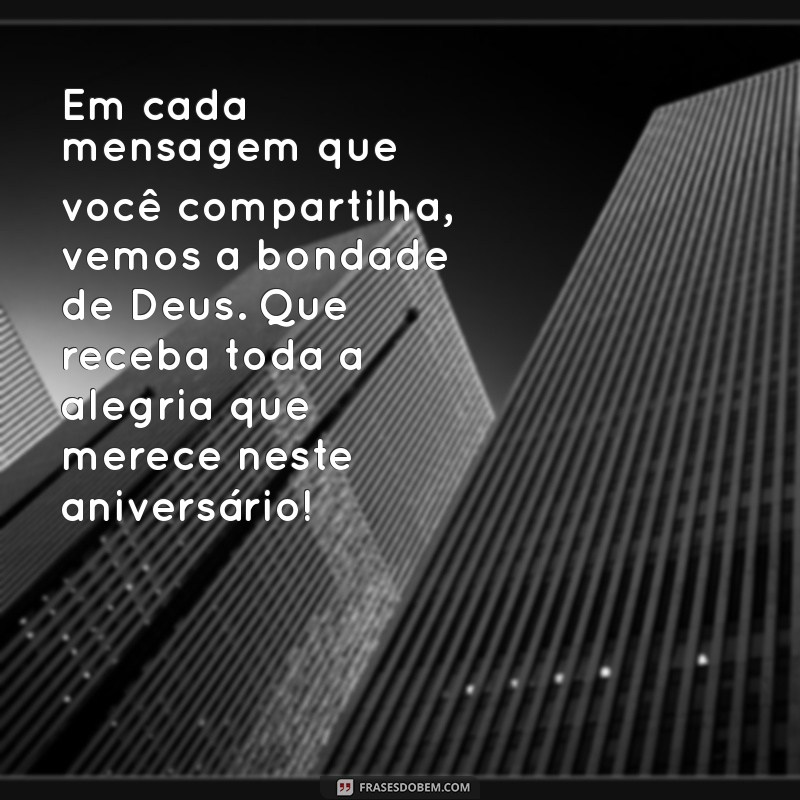 Mensagens Inspiradoras de Aniversário para Pastores: Celebre com Fé e Gratidão 