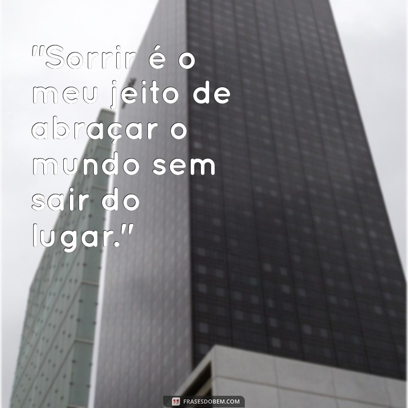 sorrir frases tumblr 