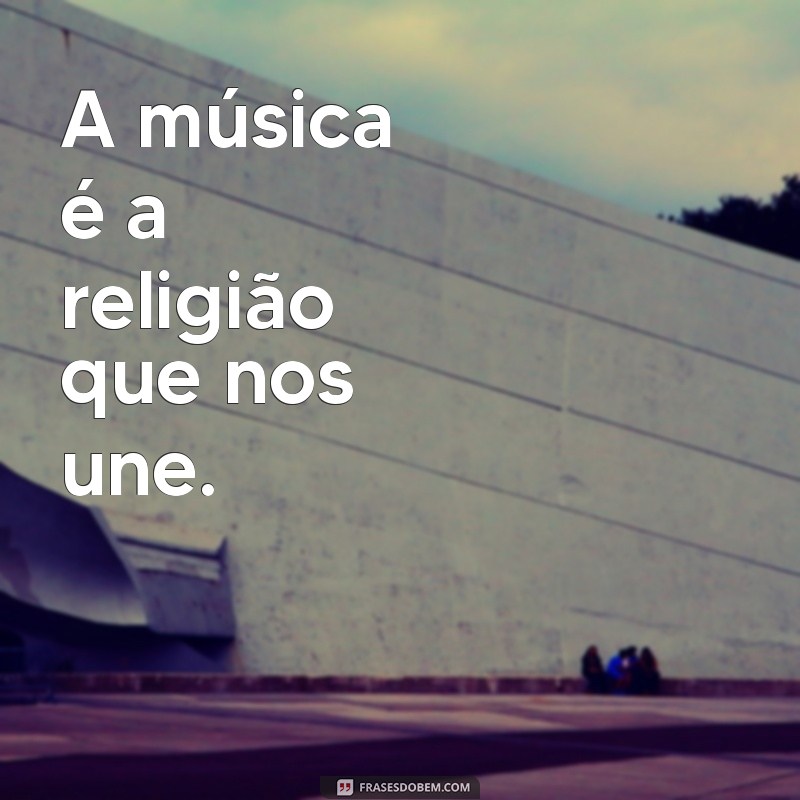 religião de bob marley A música é a religião que nos une.