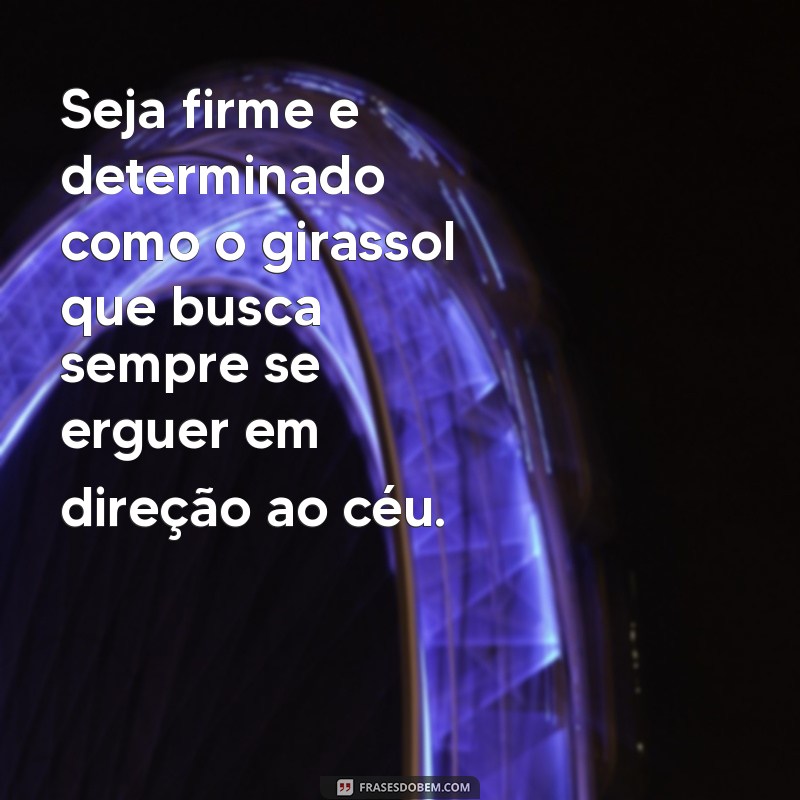 Frases Motivacionais Inspiradas em Girassóis: Ilumine Seu Dia com Positividade 