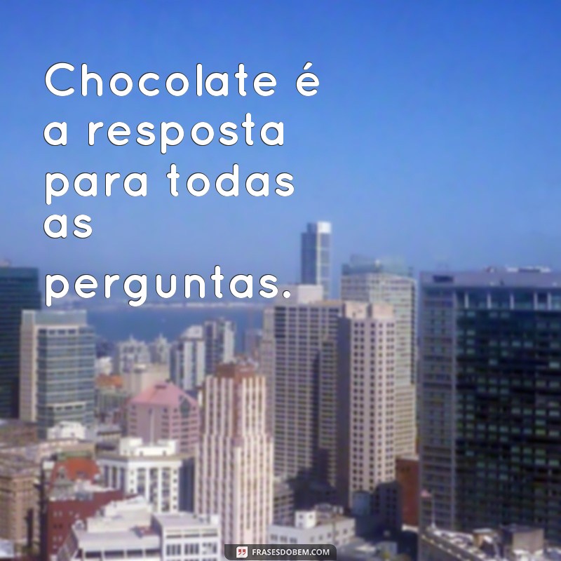 Encante seus seguidores com as melhores frases de chocolate para Instagram 