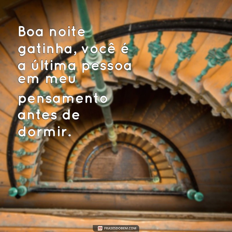 22 frases românticas para desejar uma boa noite à sua gatinha 